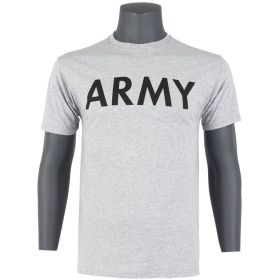 ARMY T SHIRT GREY XL *DS