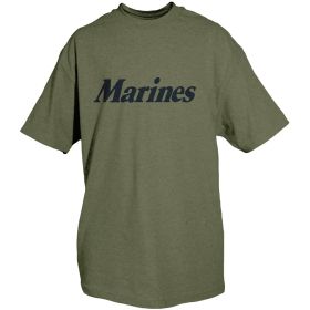 MARINES OD T SHIRT  XL