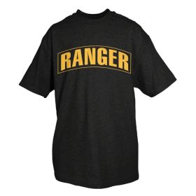 RANGER T SHIRT, BLK/YELL IMPRINT XXXL
