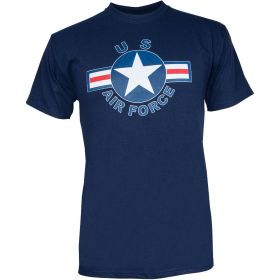 A/F STAR T SHIRT, NAVY (Option: XXL)