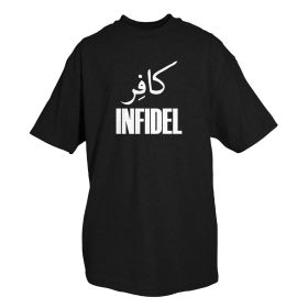 INFIDEL T SHIRT BLACK (Option: XL)