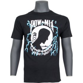 POW/MIA T-SHIRT (Option: YOU ARE NOT FORGOTTEN T SHIRT BLACK L)