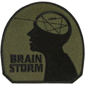 BRAIN STORM PATCH (Option: OLIVE DRAB  6 PACK)