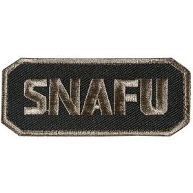 SNAFU PATCH (Option: FOLIAGE / BLACK  6 PACK)