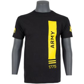 ARMY 1775 T SHIRT BLACK (Option: S)