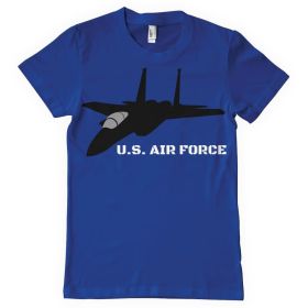 FLIGHT AND FIGHT MEN'S T SHIRT ROYAL BLUE (Option: L)