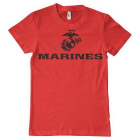 THE FEW, THE PROUD MEN'S T SHIRT RED (Option: L)